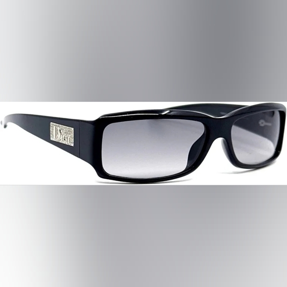 Dior Accessories - Sale🌟 Dior Night 4 Y2K AM1 Vintage Mod Swarovski Crystal Logo Sunglasses